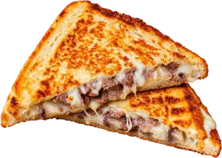 Kavurmalı Kaşarlı Tost